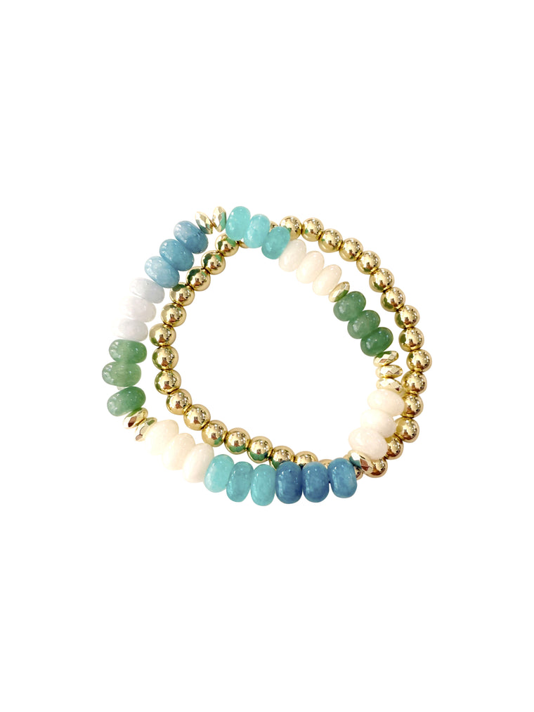 Jamie Green Blue Bracelet Set