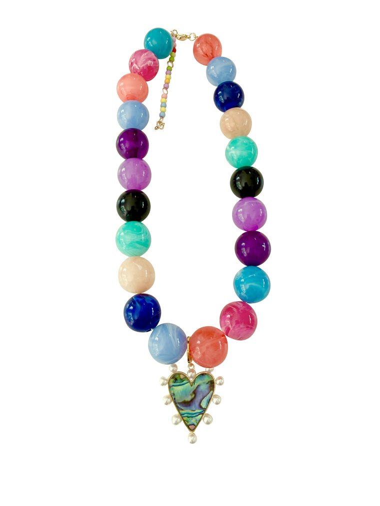 Agnes Chunky Heart Necklace