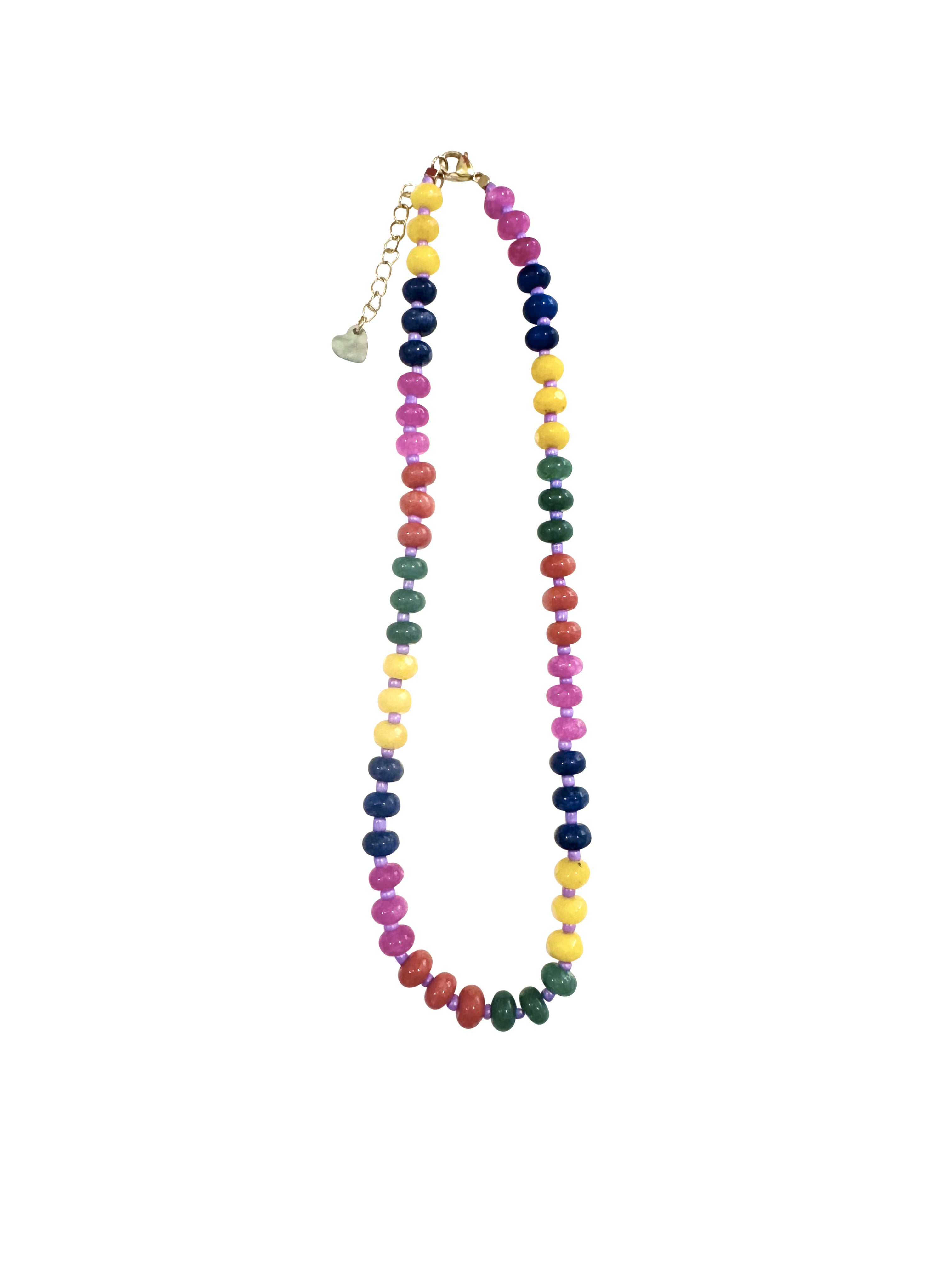 Barrett Purple Mix Beaded Necklace