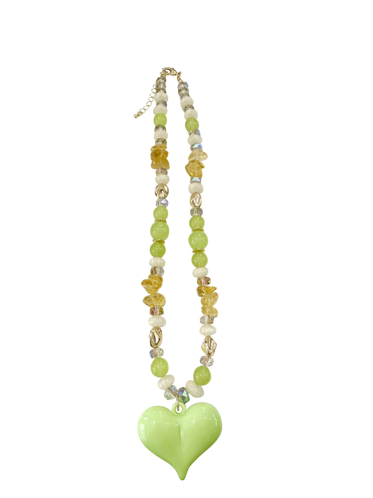 Char Necklace - Green