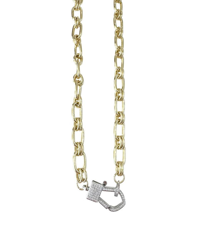 Deon Necklace- Gold & Silver