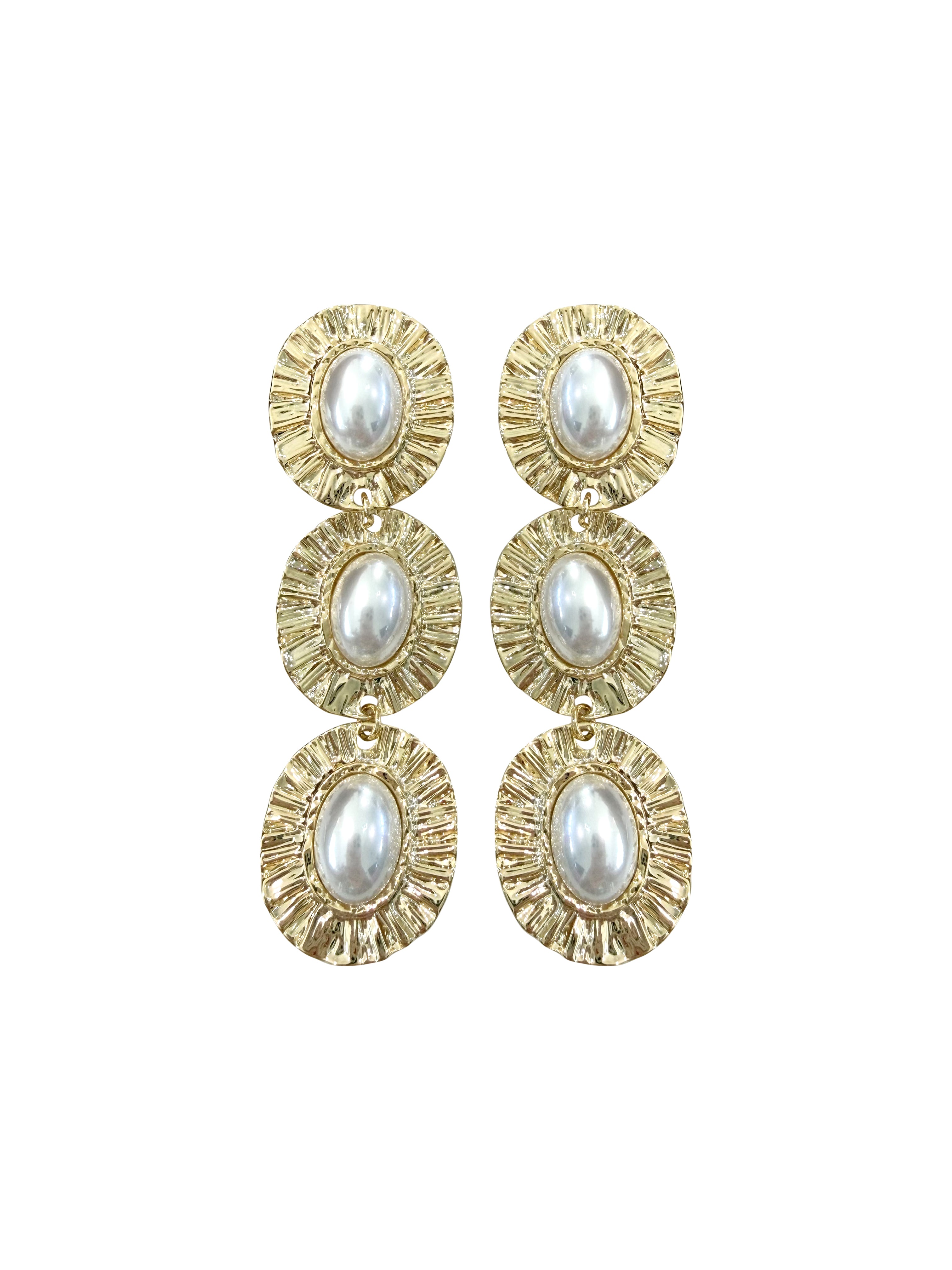 Dezi Pearl Drop Earrings