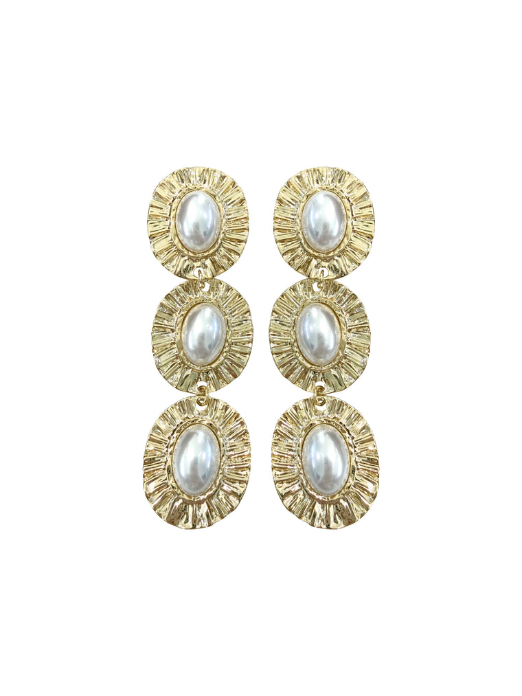 Dezi Pearl Drop Earrings