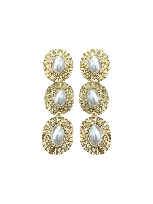 Dezi Pearl Drop Earrings