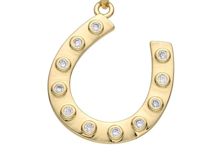 Horseshoe Scarf Charm