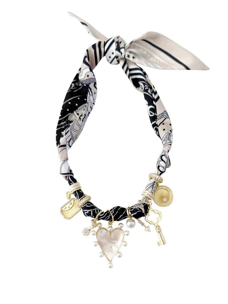 Jackie Multi Charm Necklace