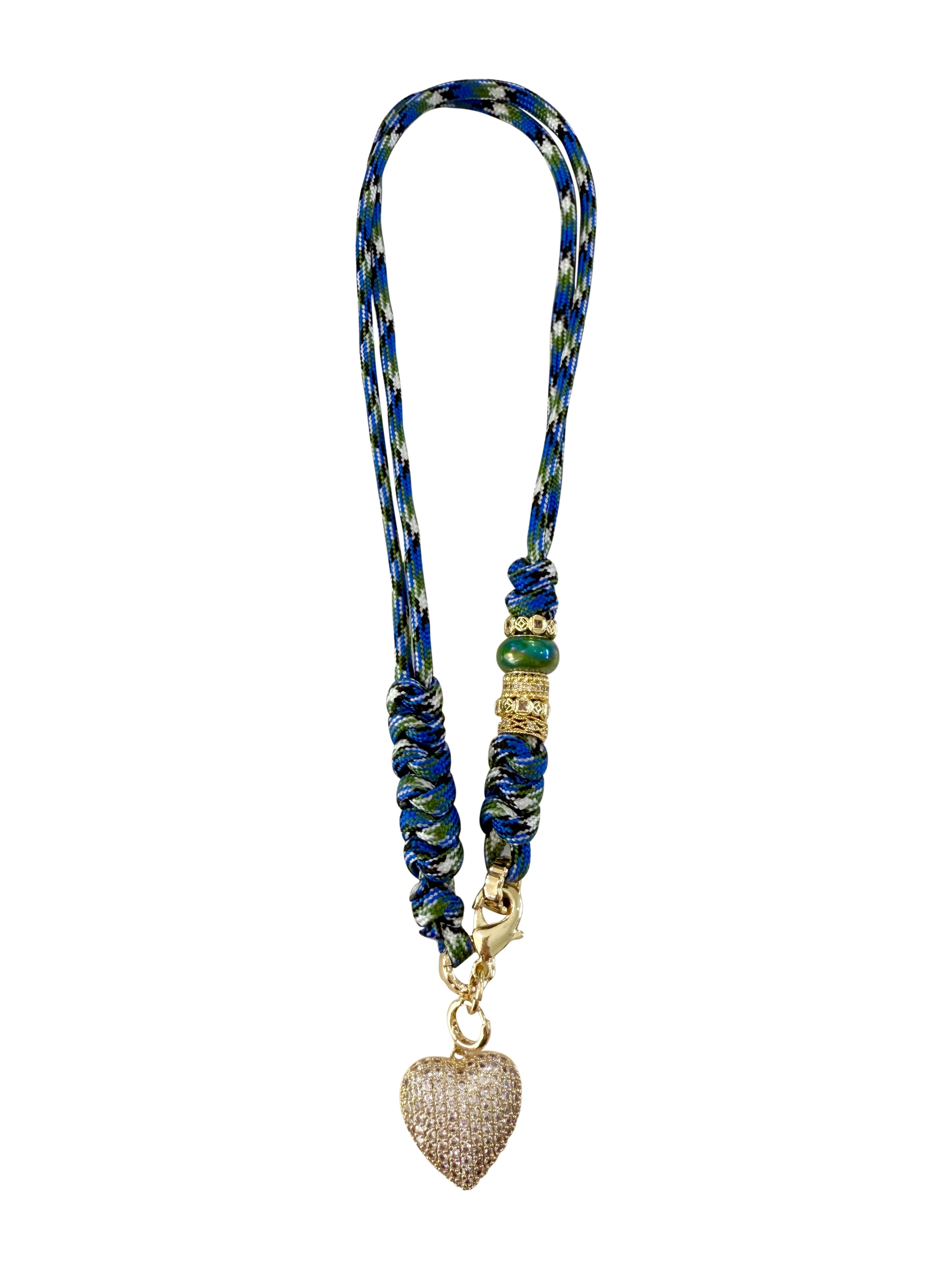 Johnny Necklace- Dark Blue
