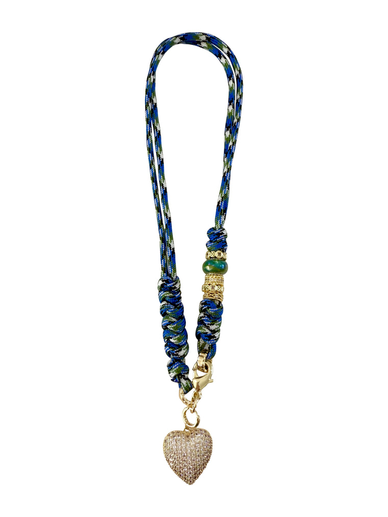 Johnny Necklace- Dark Blue