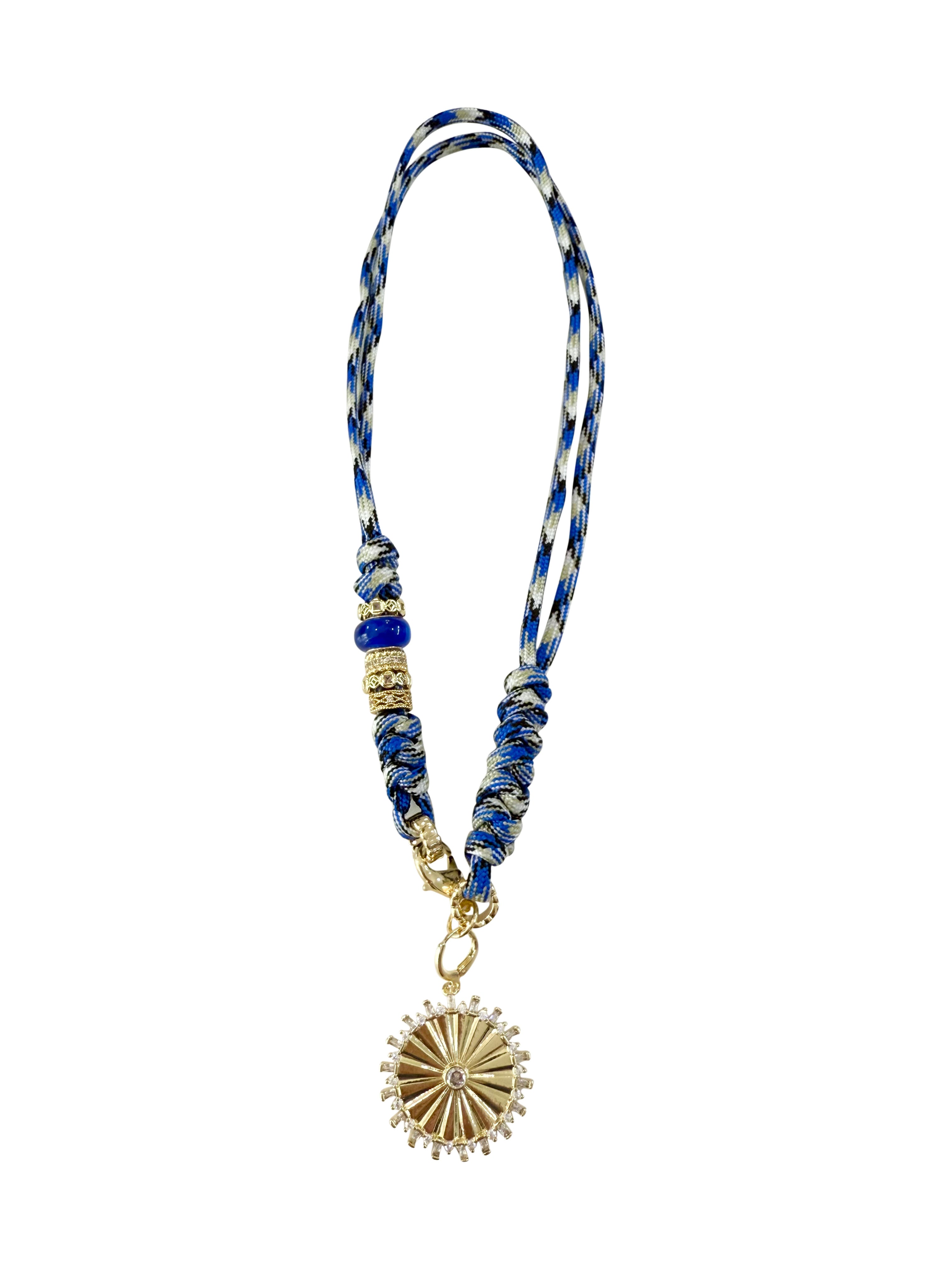 Johnny Necklace- Light Blue