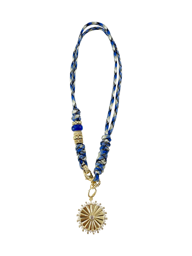 Johnny Necklace- Light Blue