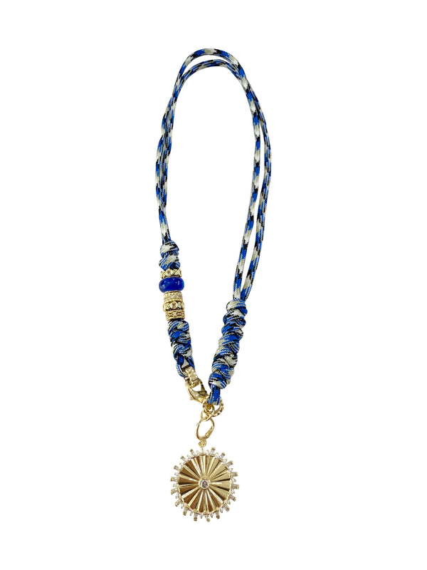 Johnny Necklace- Light Blue