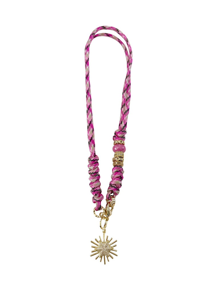 Johnny Necklace- Light Pink