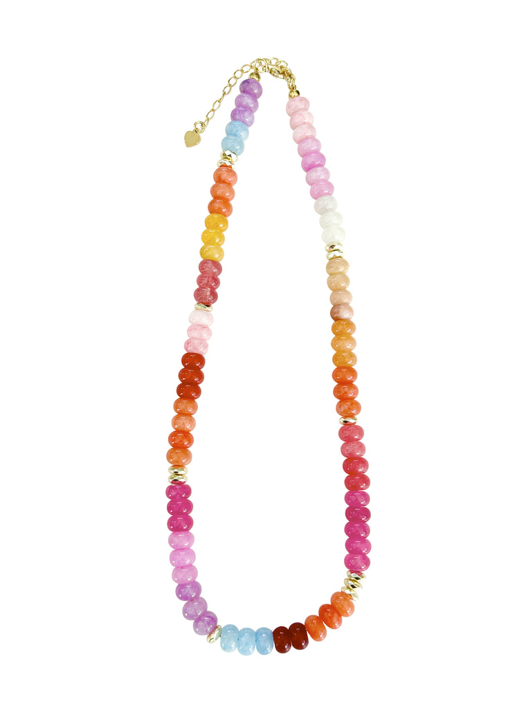 Kerry Sunset Beaded Necklace