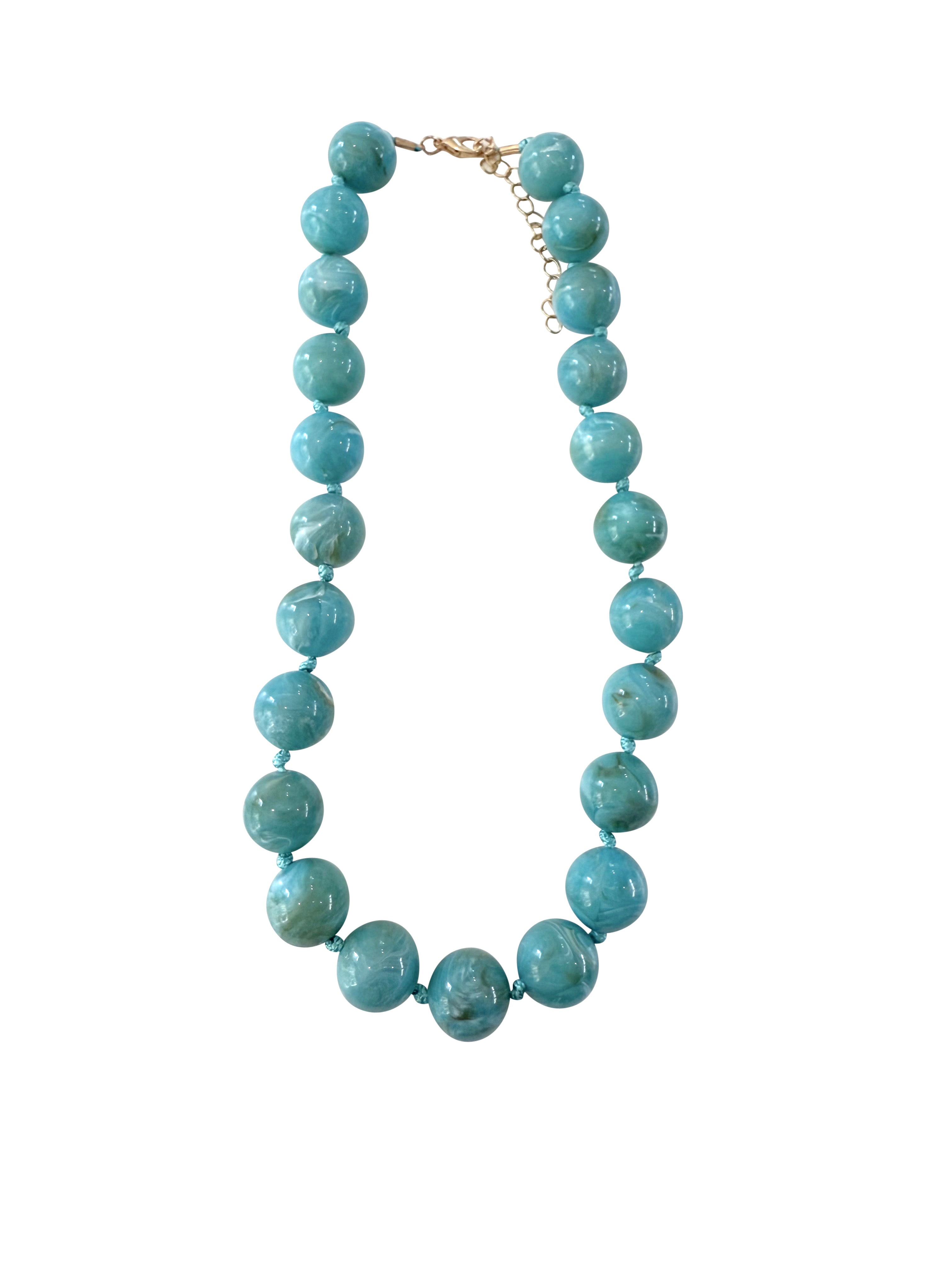 Mabry Turquoise Beaded Necklace