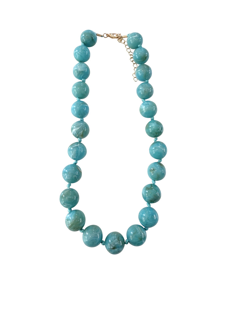 Mabry Turquoise Beaded Necklace