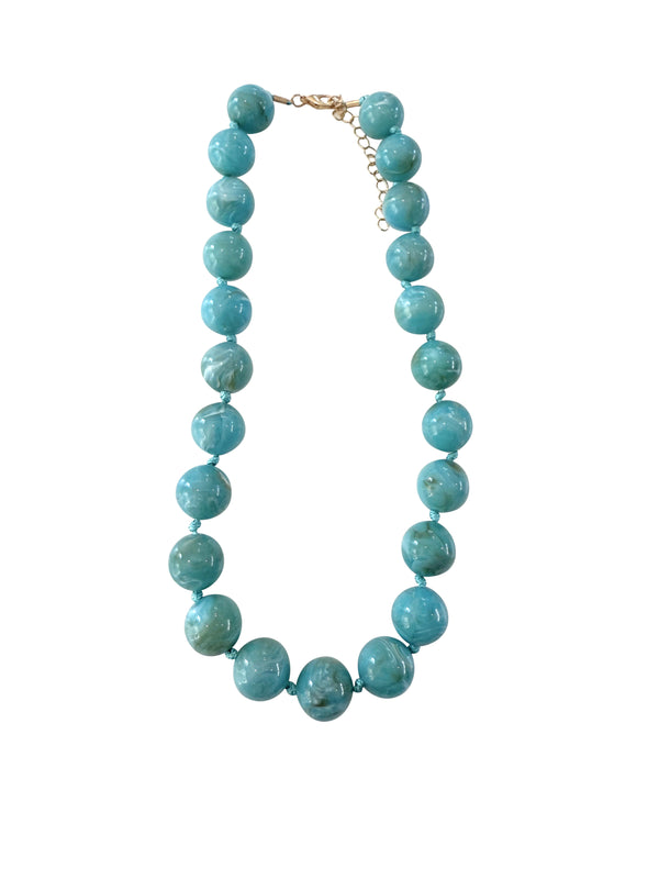 Mabry Turquoise Beaded Necklace