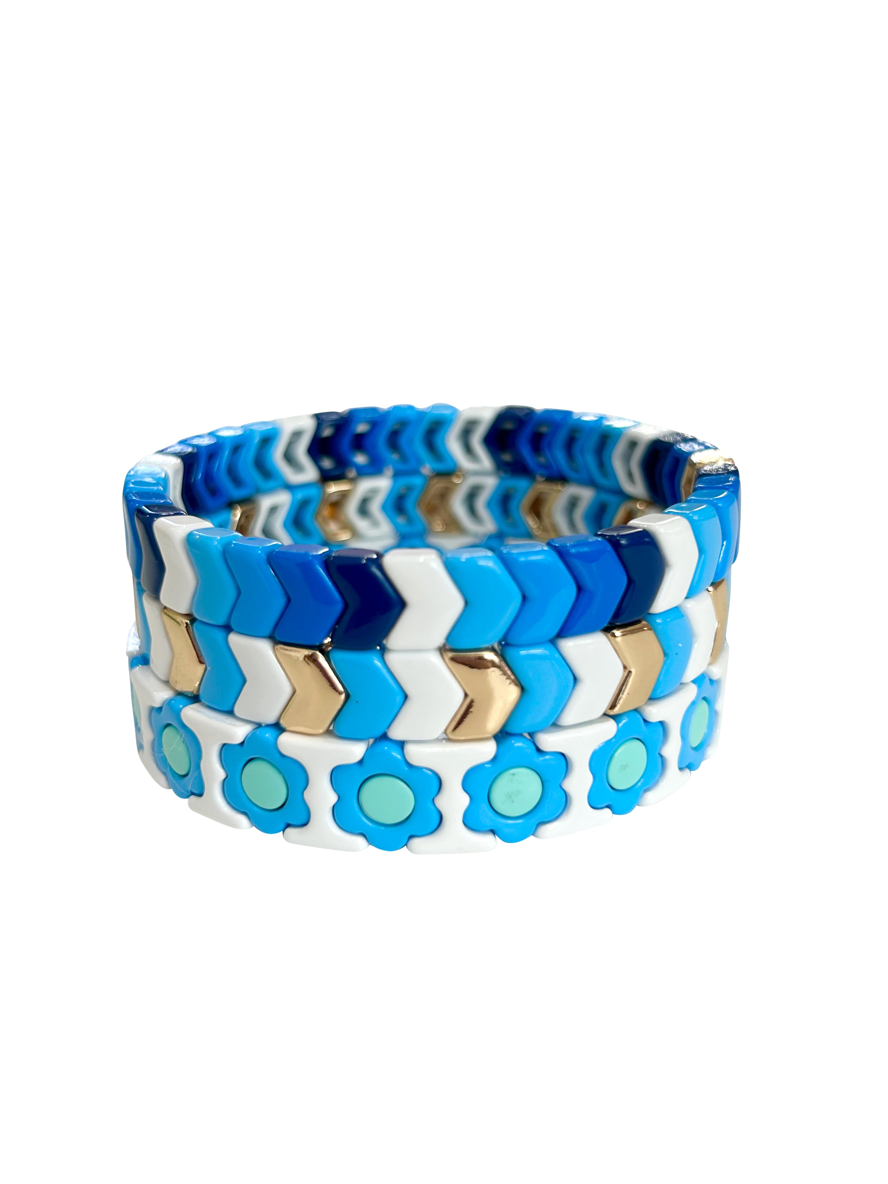 Magnolia Blue Bracelet Set