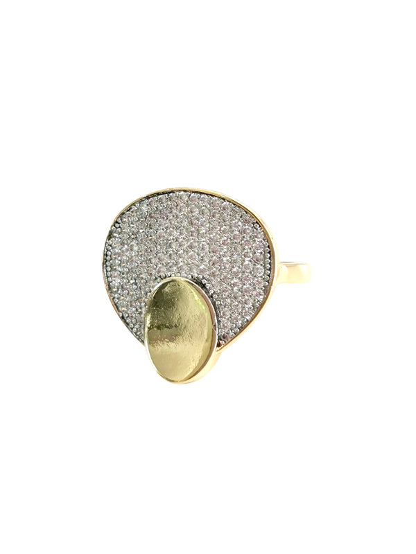 Maisie Two-Tone Statement Ring