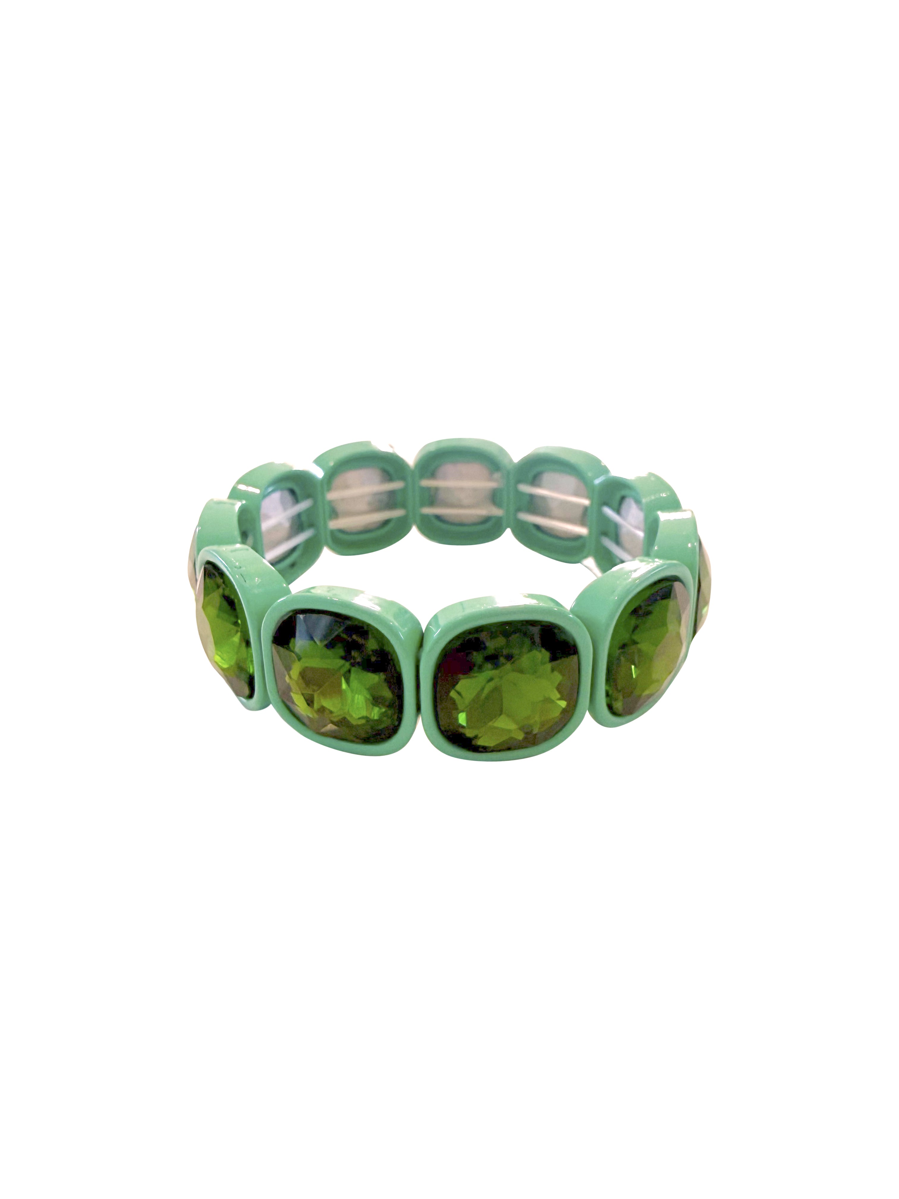 Manny Stretch Bracelet- Green