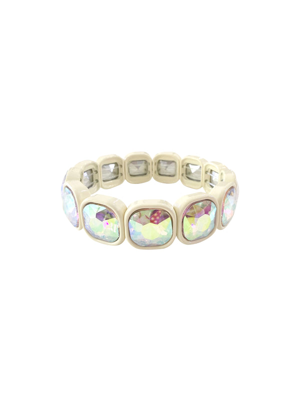 Manny Stretch Bracelet- Cream