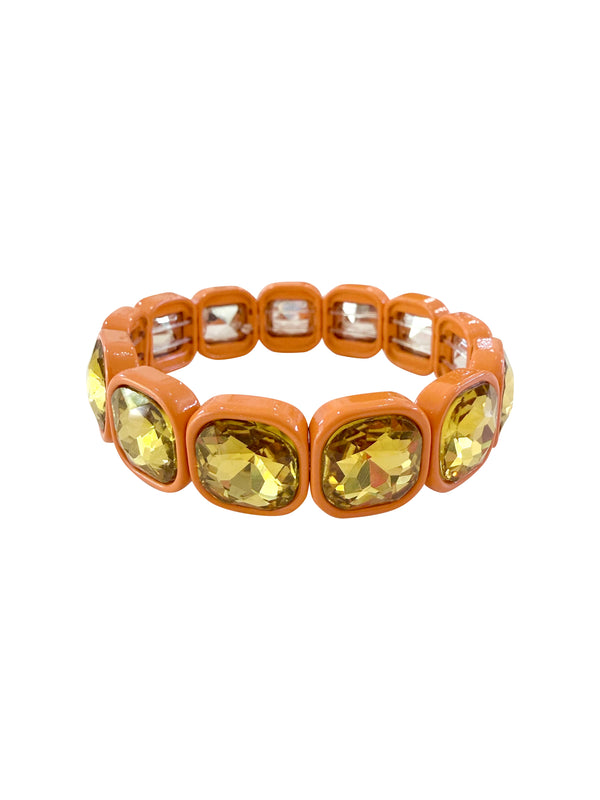 Manny Stretch Bracelet- Orange