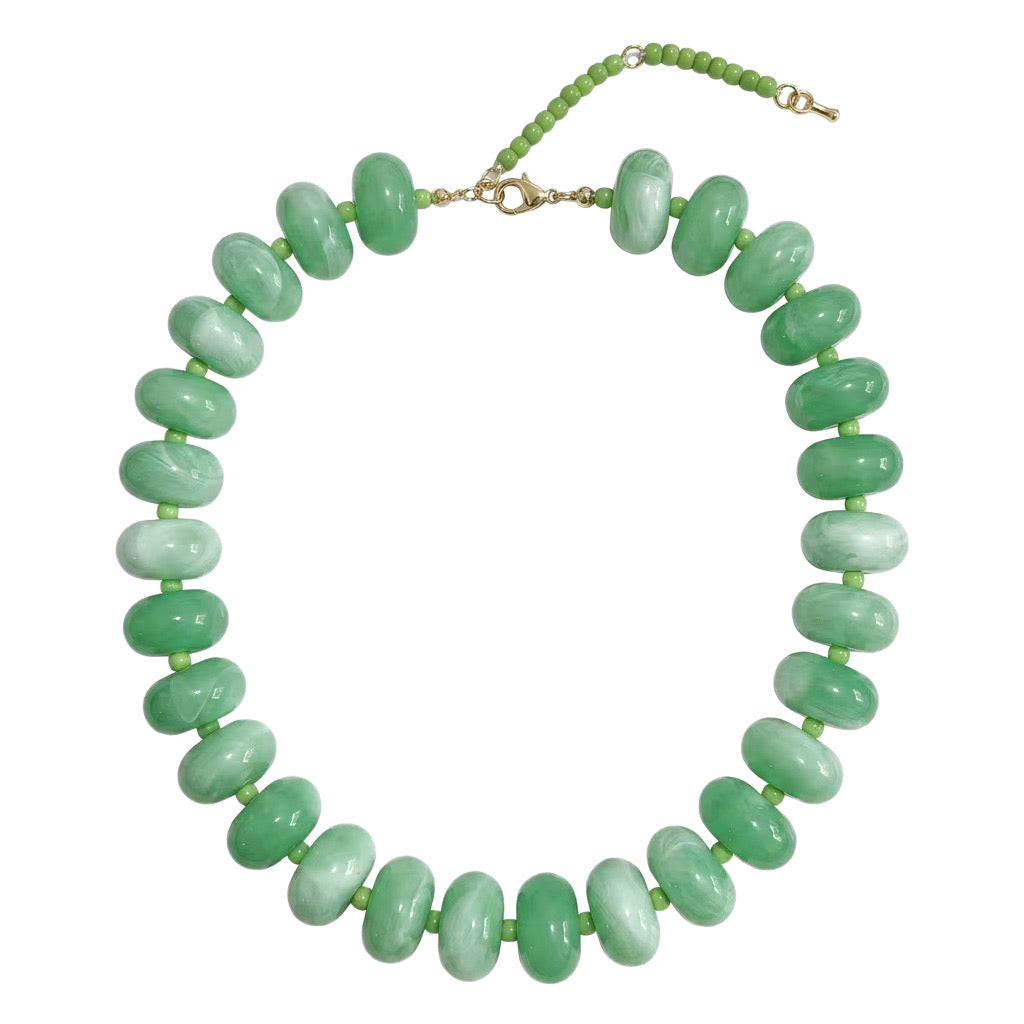 Marlan Chunky Necklace- Mint