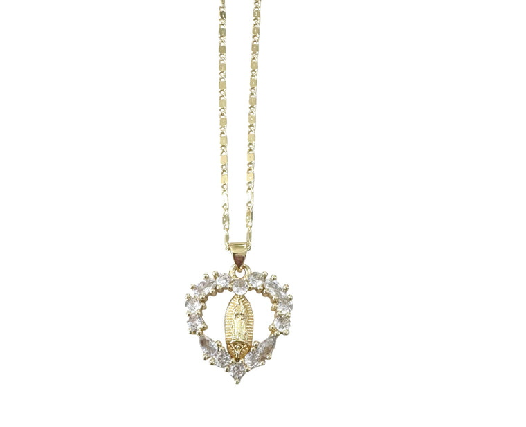 Saint Heart Necklace