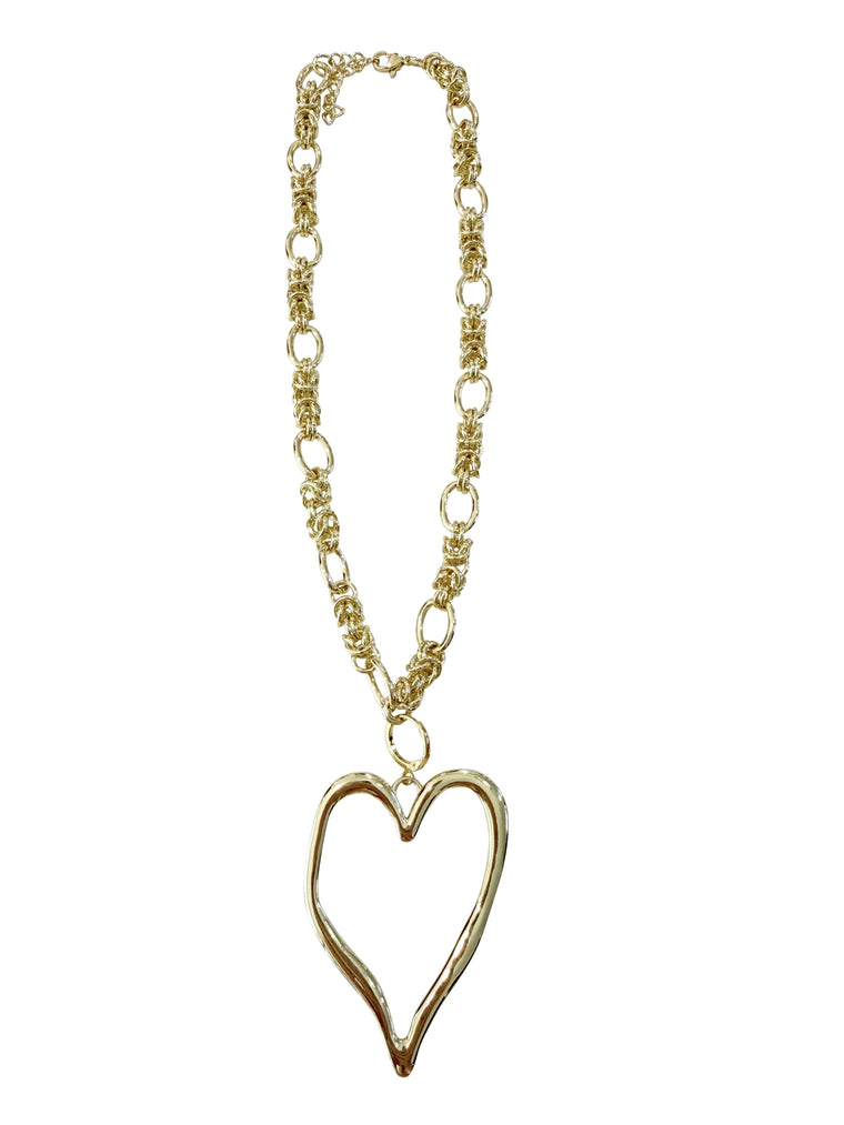 Sienna Jumbo Heart Necklace