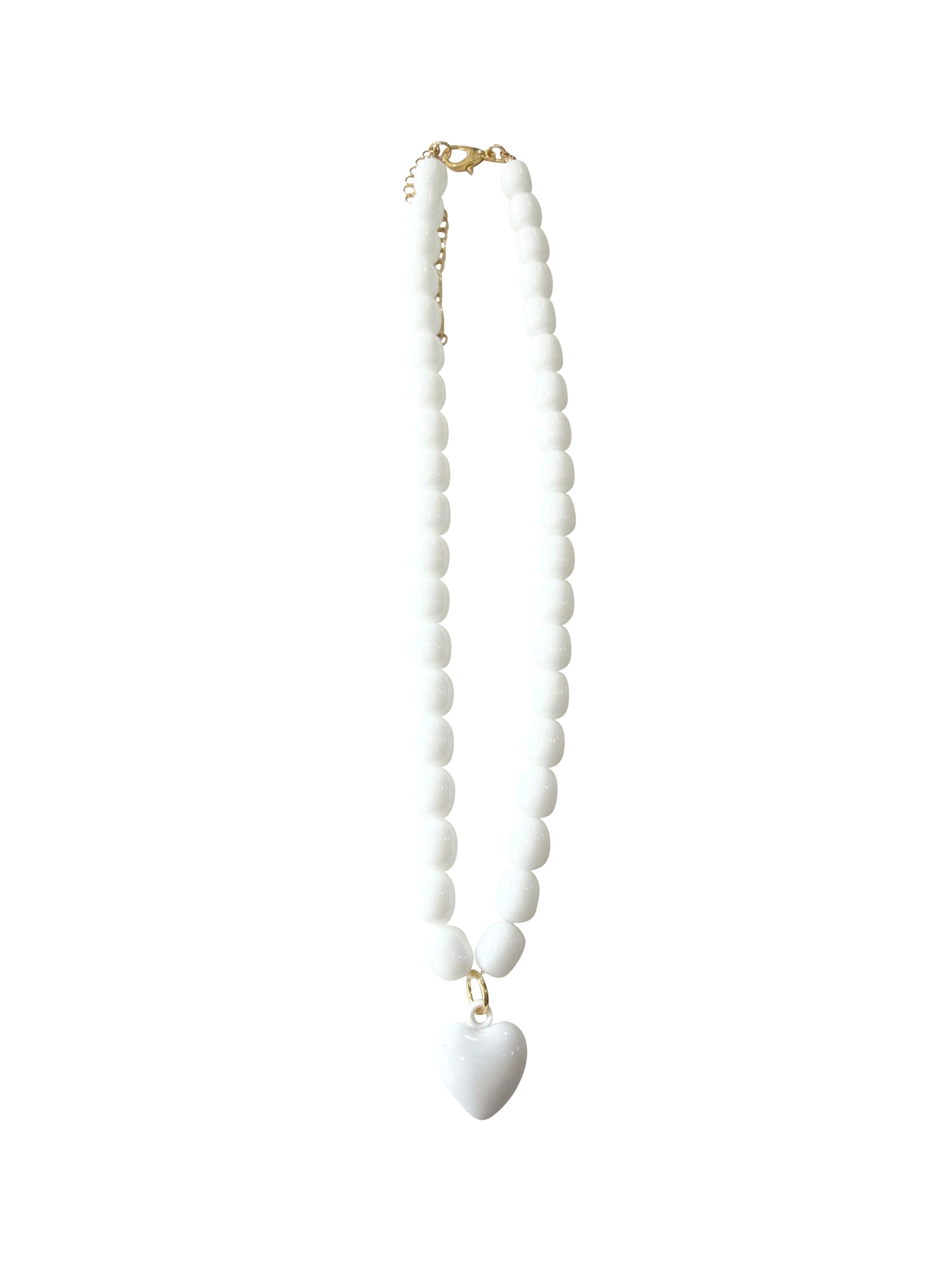 Tyler Necklace - White