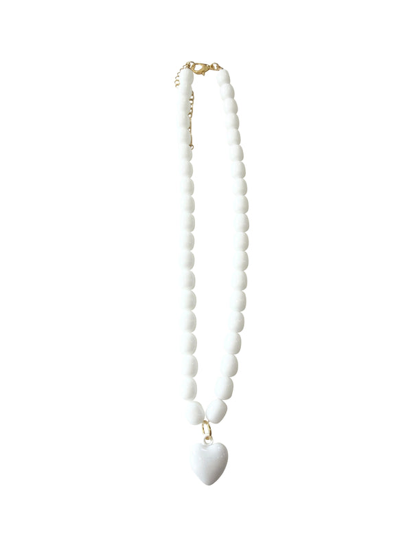Tyler Necklace - White