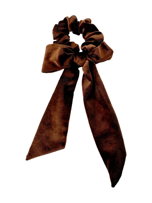 Velvet Bow Scrunchie