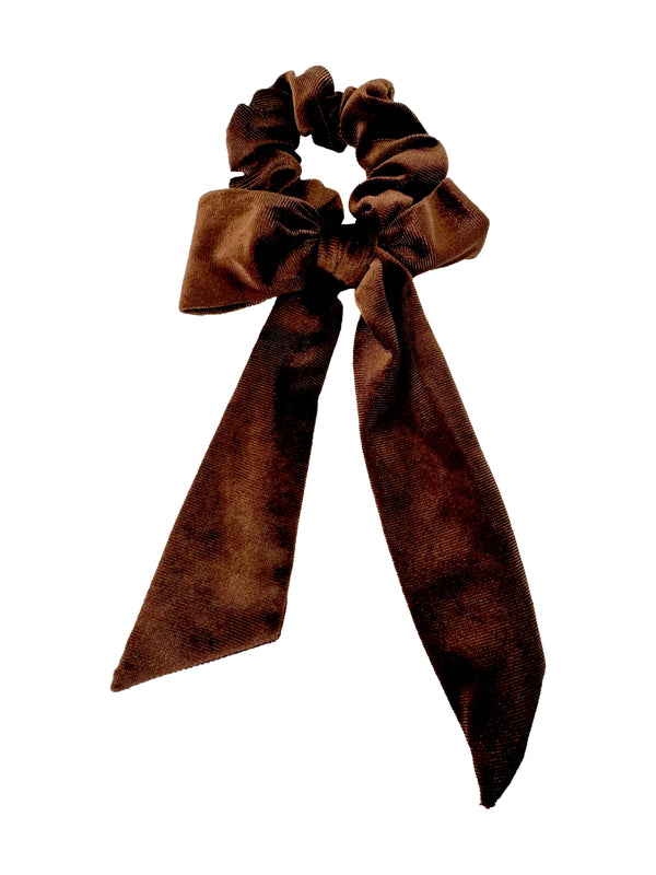 Velvet Bow Scrunchie