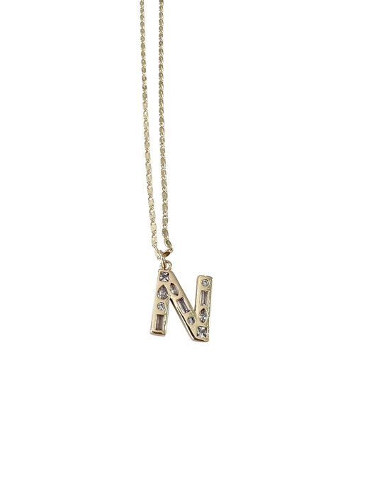 Ann Initial Necklace