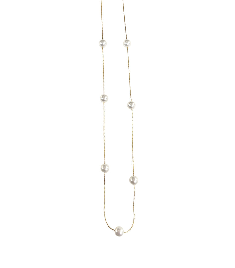 Dainty Pearl Necklace