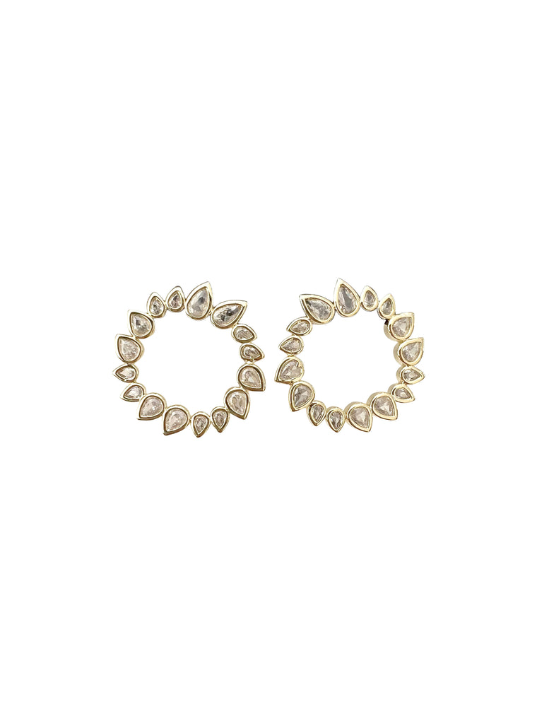 Gem Ring Earring