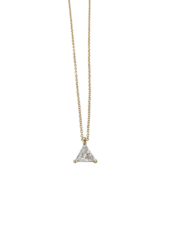 Single Solitaire Necklace
