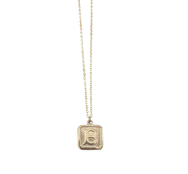 Kim Initial Necklace